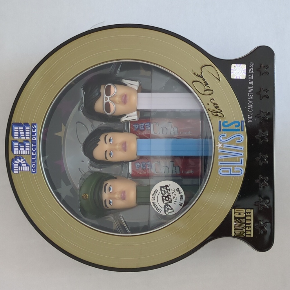 Collectable Elvis pez dispenser set